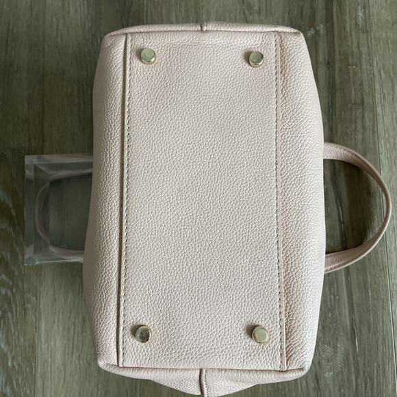 Kate Spade New York Satchel Handbag Pink Pebbled Leather - Picture 7 of 14